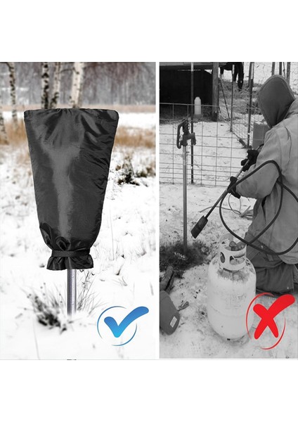 Kış Için Açık Musluk Kapakları, Dışarıya Inmiş Yalıtılmış Musluk Kapağı Kış Için Çoraplar Yansıtıcı Şerit Yok (Yurt Dışından) indirimleri