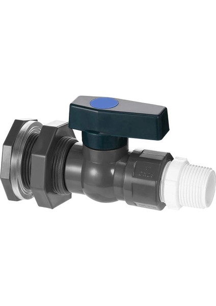 Pvc Yağmur Kovası Musluk Kiti, 3/4 Inç Pvc Bilyalı Valf, Kova Kovası Su Deposu Havuz Kova Musluk Kiti (Yurt Dışından)