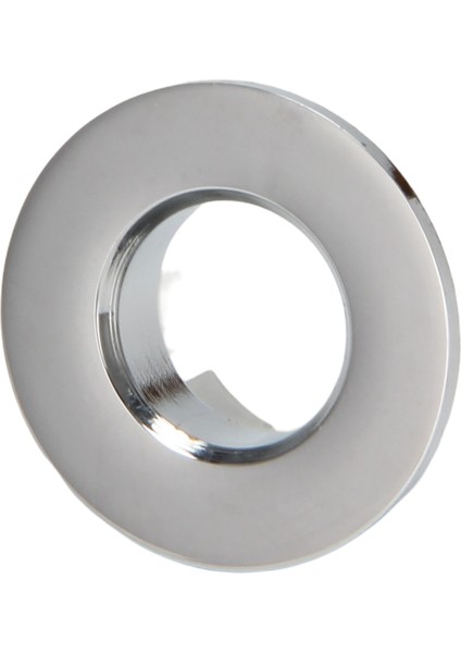 Yeni Tasarım Banyo Havzası / Lavabo Taşma Kapağı / Pirinç Altı Ayaklı Halka Banyo Ürün Havzası Düzenli Ekleme Yedek WF-0567 (Parlak Gümüş) (Yurt Dışından)