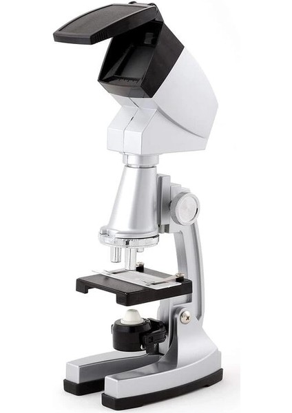 50X100X200X400X6001200X Çocuklariçin Eğitici Projektörlü Mikroskop Seti modelleri