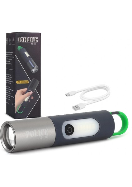 Police PS-303 Şarjlı El Feneri
