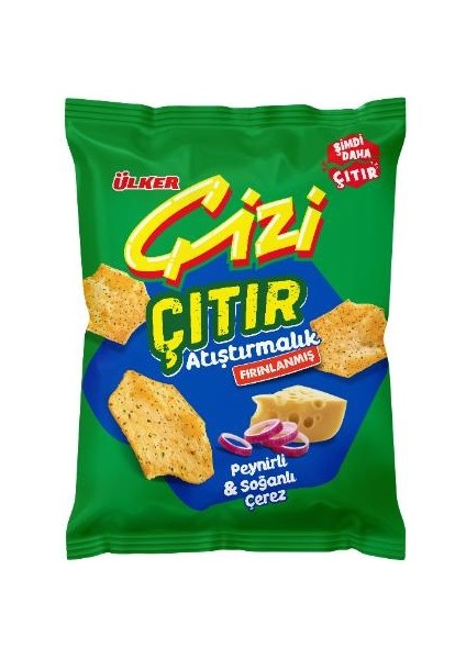 Çizi Çıtır - Peynir&soğan Aromalı - 50 Gram - 14 Adet