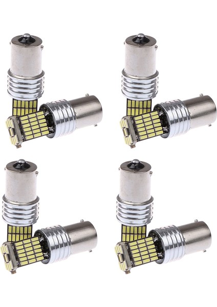 8x 1156LED Canbus 15 Smd BA15S P21W Güçlü Beyaz 6000K Araba Fren Kuyruk Işığı (Yurt Dışından)