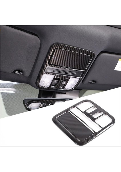 Honda Pilot 2019-2022 Aksesuarlar Için Ön Okuma Işık Paneli Kapak Trim Kiti Abs Karbon Fiber (Yurt Dışından) fiyatları