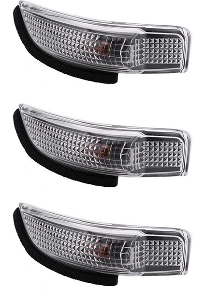 3x 8173052100 Ön Sağ Dikiz Yan Ayna Dönüş Sinyali Göstergesi Toyota Corolla Camry Yaris Prius C Avalon (Yurt Dışından)