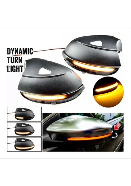 Yan Kanat Ayna Göstergesi Dinamik Dönüş Sinyali Vw Passat B7 cc Beetle Scirocco Jetta Mk6 (Yurt Dışından) fiyatları