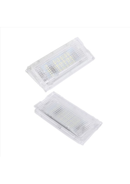 2x 18 LED Numaralı Plaka Plaka Işık Lambası Bmw E46 4dr Sedan 325I 328I 99-03 (Yurt Dışından) modelleri
