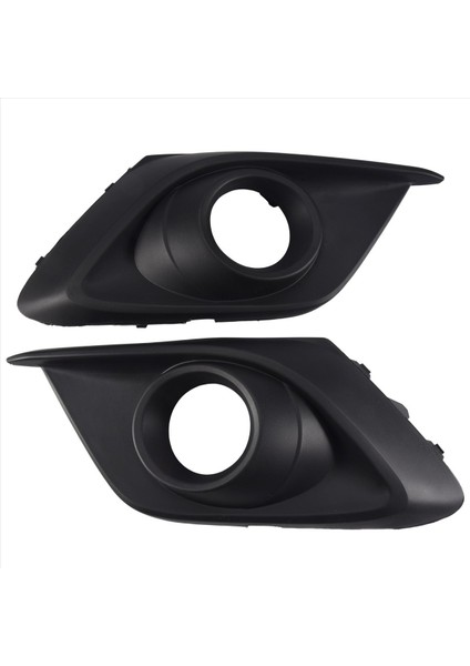 4x Araba Ön Tampon Sis Lambası Çerçevesi Ön Sis Lambası Kapağı Sis Lambası Izgara Döşeme Mazda 3 Axela 2014 2015 2016 (Yurt Dışından) modelleri