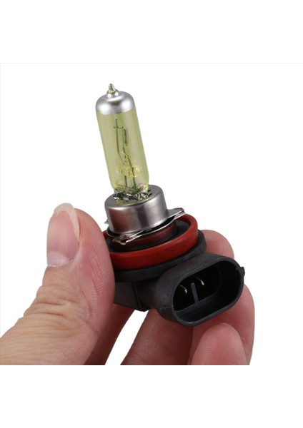 12 Pcs Dc 12V 55W H11 3000K Süper Sarı Araba Sisli Fok Lampa Lamba (Yurt Dışından)