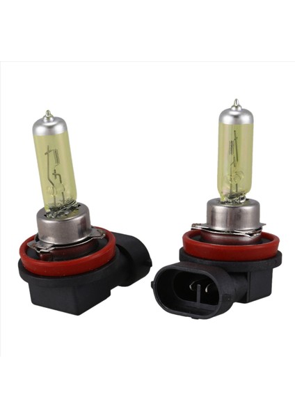 12 Pcs Dc 12V 55W H11 3000K Süper Sarı Araba Sisli Fok Lampa Lamba (Yurt Dışından) modelleri