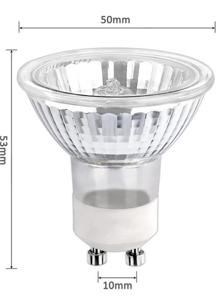10PCS GU10 Parlak Ampuller Leke Işık Aromaterapi Balmumu Eritme Lambası Özel Halojen Lamba Isıtma Ampulü 110V-25W (Yurt Dışından) fırsatları