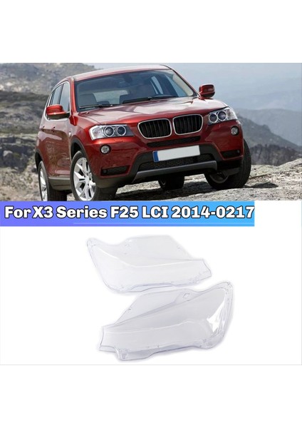 Araba Far Kapağı Far Şeffaf Kapak Bmw X3 Serisi Far Kabuğu F25 Lcı 2014-0217 Sol 63127401137 (Yurt Dışından) modelleri