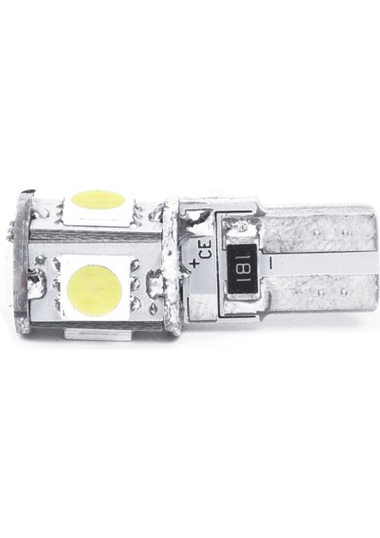 2 × Ampul W5W T10 5 LED Smd Beyaz Xenon Gece Işık Lamba Arabası Odb Anti Hata Kanbus (Yurt Dışından) fiyatları