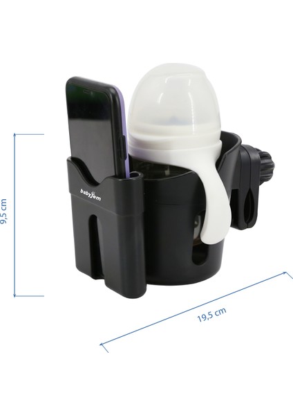 Bebek Arabası Aksesuar 2 Parça Set Telefon Tutucu + Kanca XL indirimleri