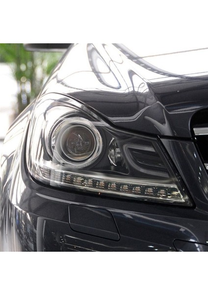 Far Şeffaf Lens Lens Kapağı Mercedes-Benz C-Class W204 C180 C200 C260 2011-2013 Için Uygun (Yurt Dışından) modelleri