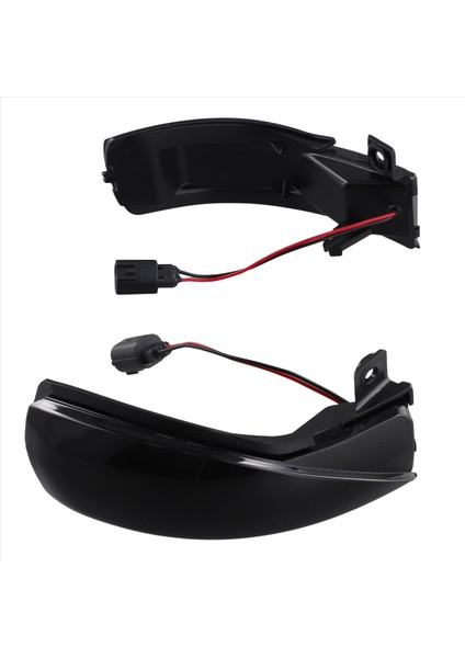 Mazda 3 Bl Için 08-14 Mazda 6 Gh 07-15 Araba Dikiz Aynası Dönüş Sinyali Yan Dikiz Gösterge Lambası Füme Kabuk (Yurt Dışından)