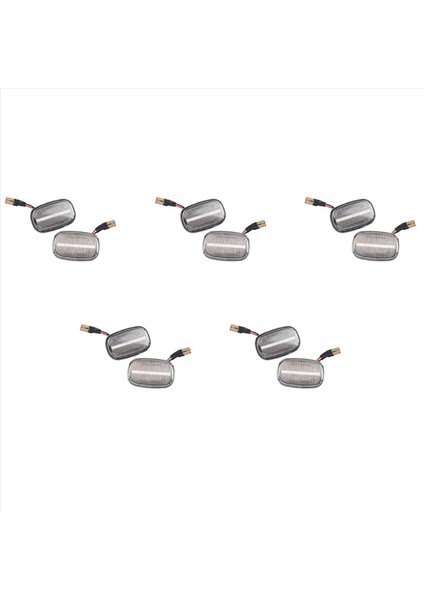 10X Araba Dinamik LED Yan Işaretçi Işık Turn Sinyal Toyota Corolla Celica T19 T20 23 Rav4 Avensis Starlet Prius (Yurt Dışından)