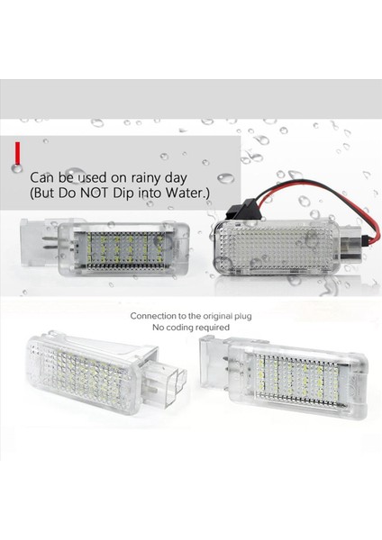 4x Ayak Hafası Işık Bagaj Işığı -Audi A4 A6 C6 C7 R8 Tt Q5 Q3 Q7 A8 S3 Rs6 4B0947415 4B0947415A 4E0947415 8D0947415 (Yurt Dışından) indirimleri