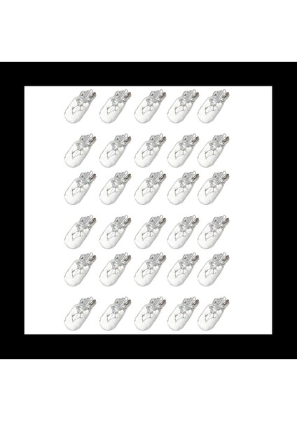 Araba T10 12V 5W 168 194 W5W Halojen Ampul Gösterim Kümesi Gösterge Gösterge Çizgi Lambası Okuma Işıkları 30 Paket Sıcak Beyaz (Yurt Dışından) fiyatları