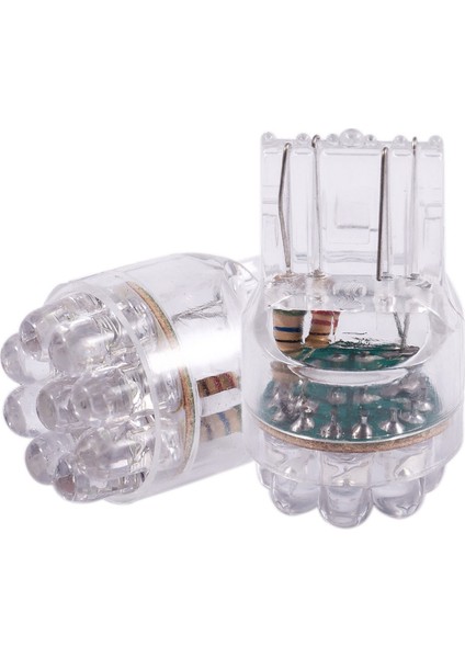 4x Beyaz T20 7443 7440 9 Leds Fren Sinyali Arka Işıklar Ampul Lambaları Dc 12V (Yurt Dışından) fiyatları