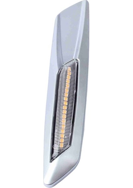 Gümüş Kaplama Araç Dinamik LED Yan Işaretçi Işık Dönüş Sinyali Bmw 5 Serisi F10 Sedan Pre-Lcı 2011-2013 (Yurt Dışından) fiyatları