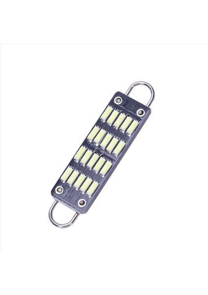 16X Ampul 44MM Parlak Beyaz Festoon LED Ampul 20 Smd Rijit Döngü 1 73 Inç Iç Kubbe Haritası LED Işıkları 561 562 567 564 (Yurt Dışından) indirimleri