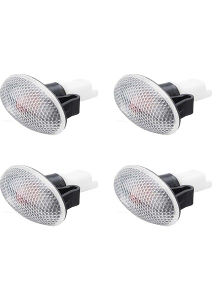 Peugeot Için 4x 206 407 607 Sinyal Yan Işaretleyici Işık Tekrarlayıcı Lamba Göstergesi 632574 (Yurt Dışından)