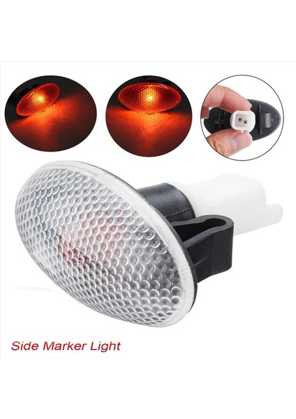 Peugeot Için 4x 206 407 607 Sinyal Yan Işaretleyici Işık Tekrarlayıcı Lamba Göstergesi 632574 (Yurt Dışından) fiyatları