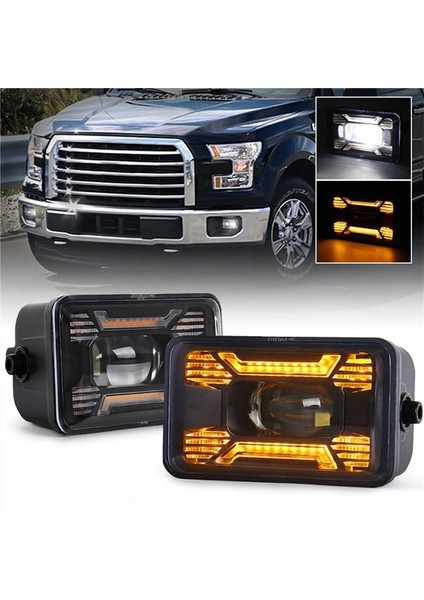 Raptor F150 2015 Için 2016 Retrofit LED Ön Sis Işığı Gündüz Çalışan Işık 30W Sis Işığı (Yurt Dışından) fırsatları