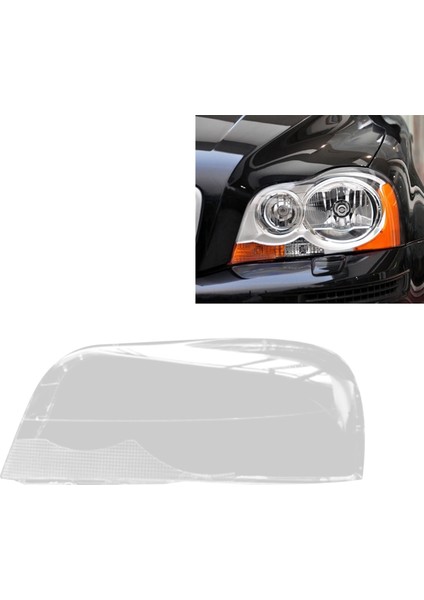 Araba Ön Far Kapağı Şeffaf Abajur Lambası Lamba Far Farlar Lens Kapağı Volvo XC90 2004-2013 Sol (Yurt Dışından) fırsatları