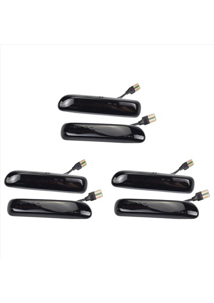 3x Araba Füme LED Dinamik Yan Işaretleyici Işık Dönüş Sinyali Yanıp Söner Bmw 3 Serisi E46 COUPE1997-2001 (Yurt Dışından)