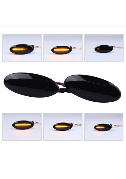 Nissan Qashqai Dualis Için 10X Araç Dinamik LED Fender Yan Işaretçi Dönüş Sinyal Işıkları Juke Micra Micra X-Trail (Yurt Dışından) fiyatları