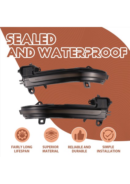 Sıralı LED Yan Ayna Dönüş Sinyal Işıkları For-Bmw 1 2 3 4 Seri F20 F21 F22 F30 F32 F33 E84 X1 I3 Fımed (Yurt Dışından) indirimleri