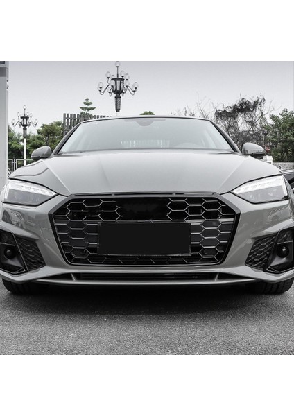 Araba Krom Sol Sis Izgara Kapağı Ön Petek Tampon Izgarası Audi A5 S5 2019-2023 (Yurt Dışından) modelleri