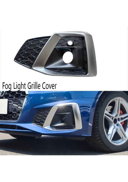 Araba Krom Sol Sis Izgara Kapağı Ön Petek Tampon Izgarası Audi A5 S5 2019-2023 (Yurt Dışından) fırsatları