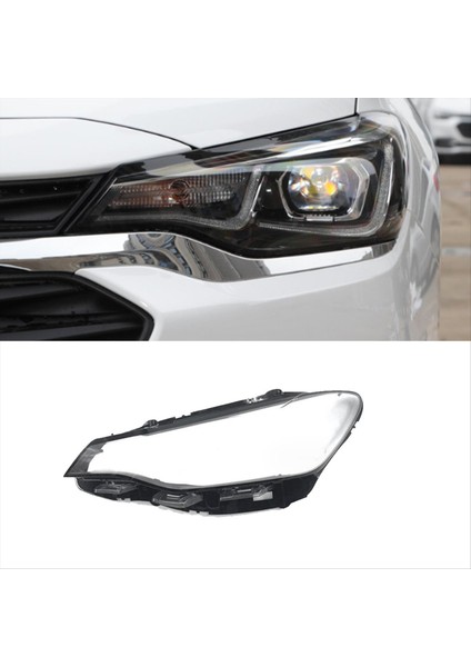 Araba Far Lens Kapak Chevrolet Monza Için Headlmp Muhafazası 2019-2022 Ön Kafa Işık Kılıf (Yurt Dışından) indirimleri