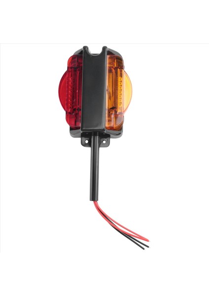 2pcs Amber/kırmızı LED Fender Marker Işıkları LED Kıvırcık Römork Çamurluk Işık Römork Işık Montajı (Yurt Dışından) fırsatları