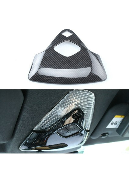 Abs Karbon Fiber Araba Ön Okuma Işık Kapağı Döşeme Toyota C-Hr Chr Için Hücre Işık Lamba Kapağı 2016-2020 (Yurt Dışından) indirimleri