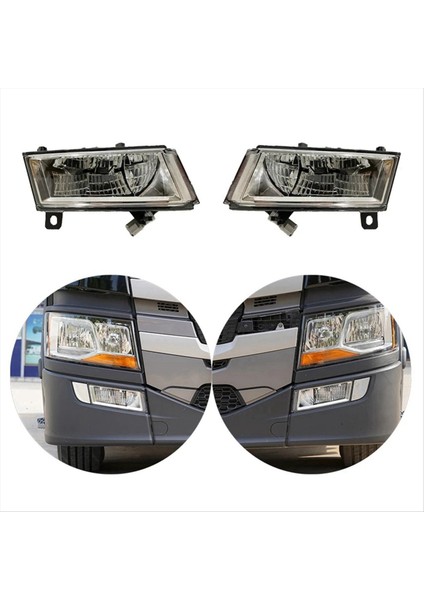 Scania R650 G500 S730 S700 S500 P500 Kamyon LED Sis Lambası 2552715 2552718 Rh (Yurt Dışından) indirimleri