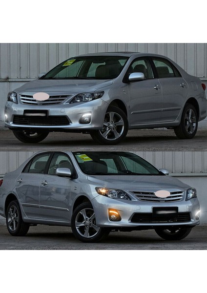 Otomatik Yanıp Sönen 2pcs Gündüz Koşu Işıkları Gün Işığı Sistesi Lambası Kapak Toyota Corolla Için Drl Drl 2011-2013 (Yurt Dışından) fırsatları