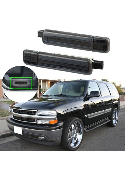 4x 12V Araç Ön Iç Kapı Paneli Göstergesi Hummer H2/chevrolet Silverado Banliyö Için Işık LED Işık 15021517 (Yurt Dışından) indirimleri