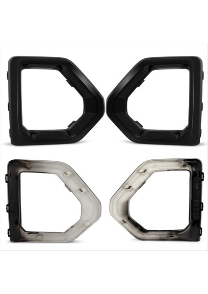 Gmc Sierra 1500 Denali Için Ön Sis Dış Çerçeve Kapağı Siyah Seti 2019-2022 (Yurt Dışından) modelleri