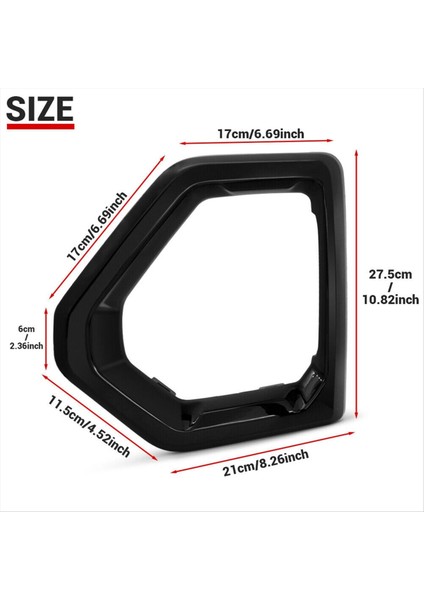 Gmc Sierra 1500 Denali Için Ön Sis Dış Çerçeve Kapağı Siyah Seti 2019-2022 (Yurt Dışından) fırsatları