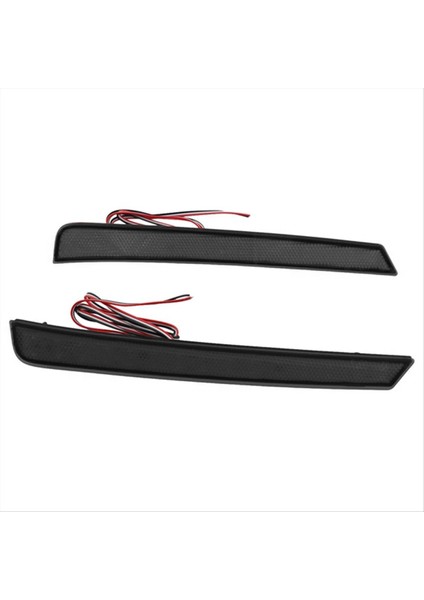 Araba LED Arka Tampon Reflektörü Işık Arka Lamba Sis Toyota Vellfire Için Işık 40 Serisi 2023+ Siyah (Yurt Dışından)