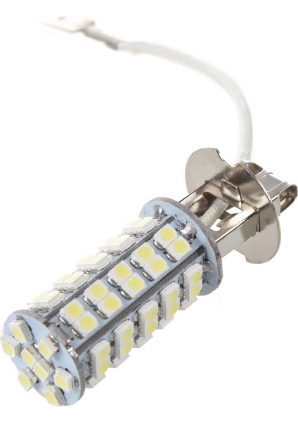 2 H3 68 Smd LED Beyaz Araba Sis Kafası Işık Lambası Ampul 12V (Yurt Dışından)