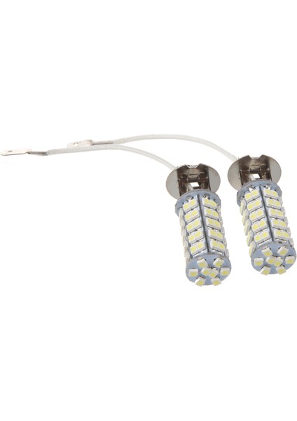 2 H3 68 Smd LED Beyaz Araba Sis Kafası Işık Lambası Ampul 12V (Yurt Dışından) fırsatları