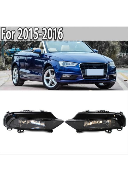 Audi A3 Sedan Cabrio Için Ampul Olmayan Araba Sağ Ön Tampon Sis Işık Lambası 2013-2016 8V0941700B (Yurt Dışından) fırsatları