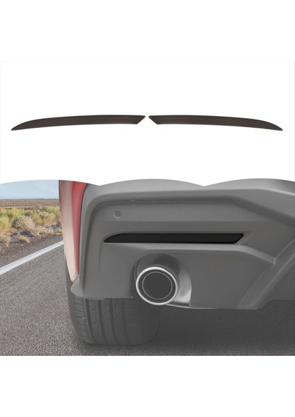 Füme Siyah Arka Sis Lamba Lambası Kapak Ford Mustang Için Dekorasyon 2024 2025 Dış Aksesuarlar (Yurt Dışından) indirimleri