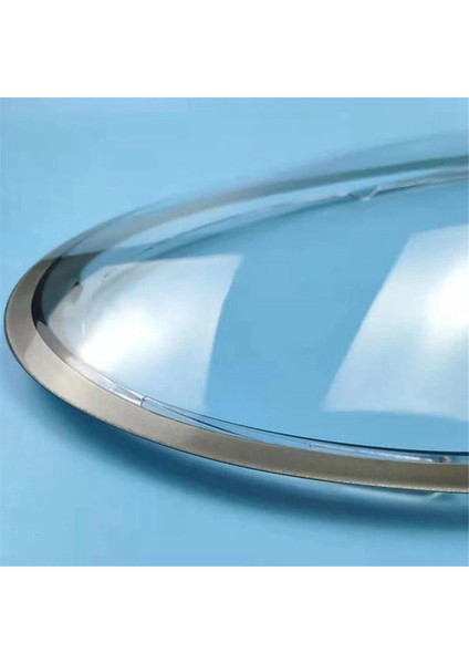 Araba Far Gölgesi Porsche Için Sol Ön Açık Lens Kapağı 991 911 Targa/carrera 2012-2018 Şeffaf Siyah Kenar (Yurt Dışından)