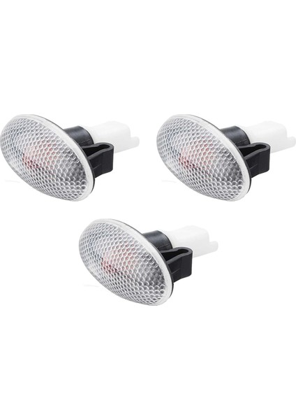 Peugeot Için 3x 206 407 607 Sinyal Yan Işaretleyici Işık Tekrarlayıcı Lamba Göstergesi 632574 (Yurt Dışından)